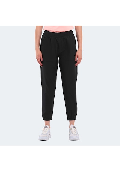 Slazenger RECIPE I Kadın Cepli Siyah Eşofman Altı