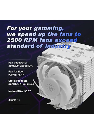 Mugen 6 Tuf Gamıng Edıtıon Beyaz, 120mm Wonder Tornado Fanlı Sessiz Hava Soğutucu, Intel Lga 1700 & Amd Am5/am4 Uyumlu Diğer Mugen 6 Tuf Gamıng Edıtıon Beyaz, 120mm Wonder Tornado Fanlı Sessiz Hava Soğutucu, Intel Lga 1700 & Amd Am5/am4 Uyumlu Diğer