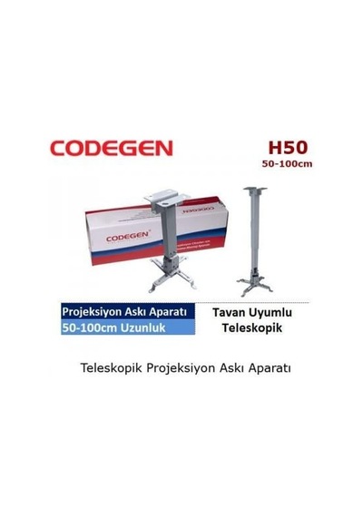 Codegen H50 50-100cm Projeksiyon Askı Aparatı-214781