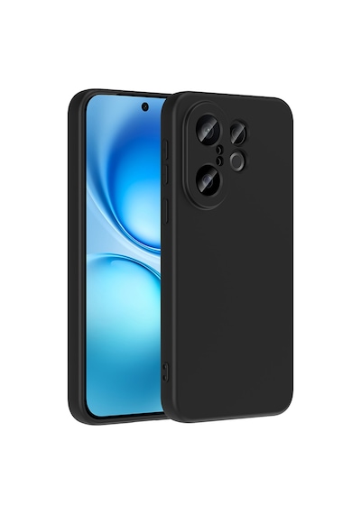 Vivo X200 Fe Kılıf Yumuşak Silikon Kamera Korumalı Lansman Celikaksesuar Siyah