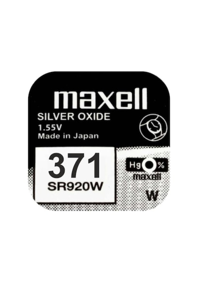 Maxell 371 SR920SW 1.55V Saat Pili 3'lü