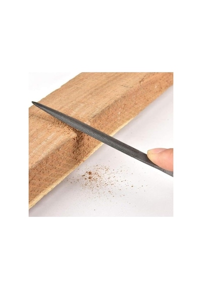 6 Parça Mini Eğe Seti Tüm Metaller Ve Ahşaplar İçin Oyma Şekil Verme Ege Set 160mm Saatçi Eğe Takımı