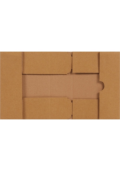 Packanya 17 x 12.5 x 5.5 - 100 Adet Kesimli Karton Kutu  -  Internet ve Kargo Kutusu