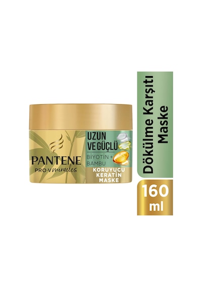 Pantene Uzun ve Güçlü Dökülme Karşıtı Maske 160 ML