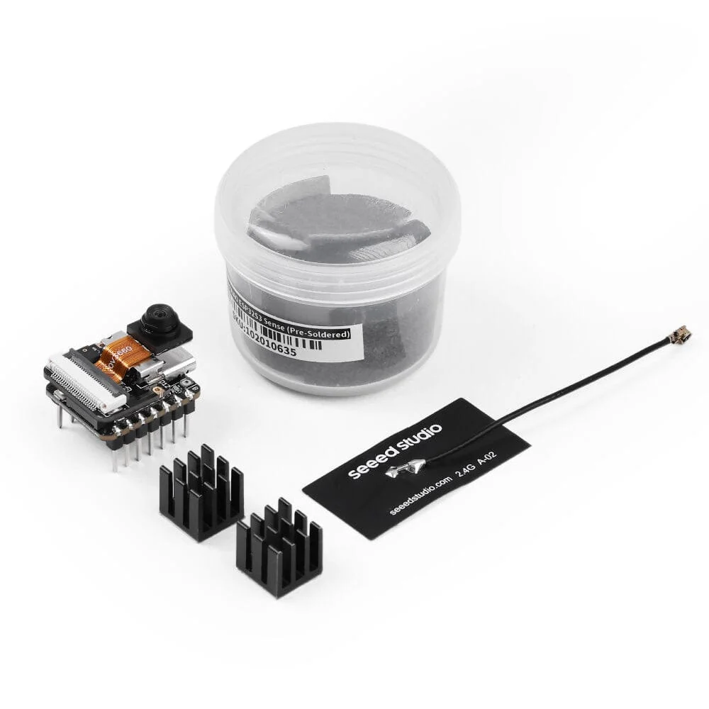 Seeed Studio Xıao Esp32-s3 Sense Wifi Cam Ov3660 Kamera Ve Mikrofonlu Geliştirme Kartı