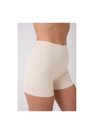 Fit Women Lazer Kesim Yüksek Bel ı Şort Korse 4403 Bej