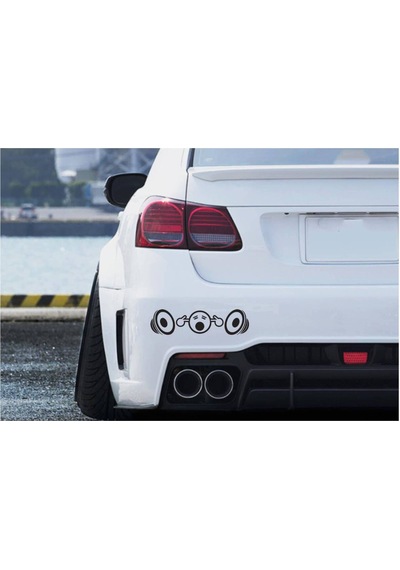 Yüksek Ses Araç, Araba, Oto, Motorsiklet, Kask, Laptop, Cam Sticker 25x7 Cm
