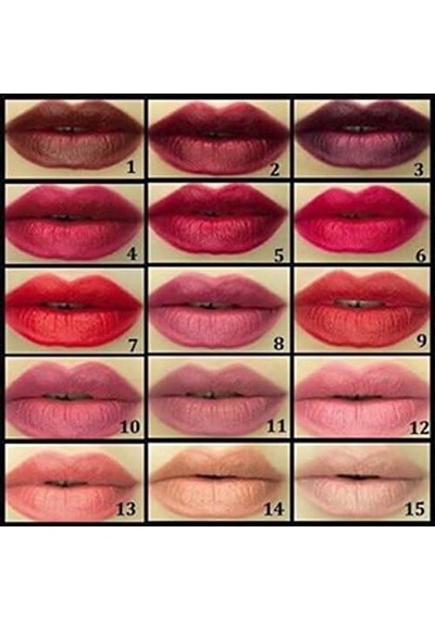 Lipstick Crayon No: 04 - Besleyici Nemlendirici Mat Kalem Ruj 0