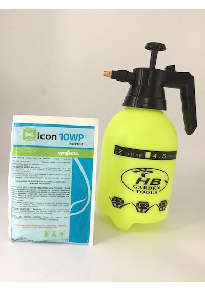 Syngenta Icon 10 WP Genel Haşere Öldürücü 25 G + HB Mekanik El Pompası 2 L