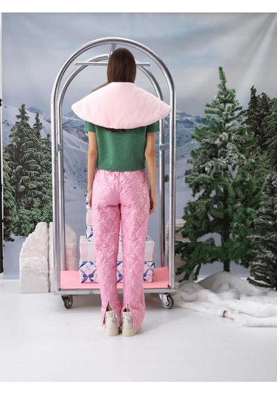 Pembe Formunu Koruyan Oversize Pantolon 201246