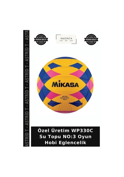 Özel Üretim Wp330c Su Topu No:3 Oyun Hobi Eglencelik Çok Renkli