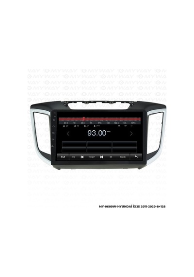 Myway Hyundai İx25 Android Multimedya Carplay Navigasyon Ekran - 8gb Ram+128 Gb Hdd - Myway