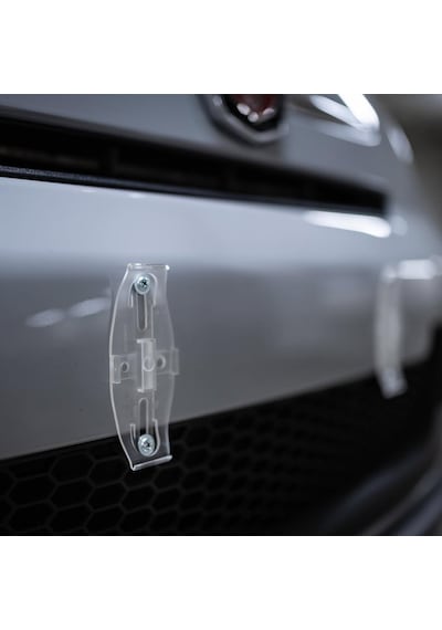 Plexiclick Görünmez Oto Plaka Tutucu Yeni Nesil, Reklamsız, Hayalet Plakalık
