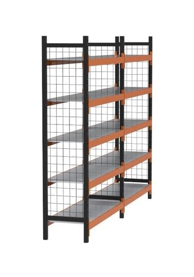 Tr 5 Katlı Duble Dekoratif Midi Rack - Ekonomik Depo,arşiv, Kiler Rafı Diğer