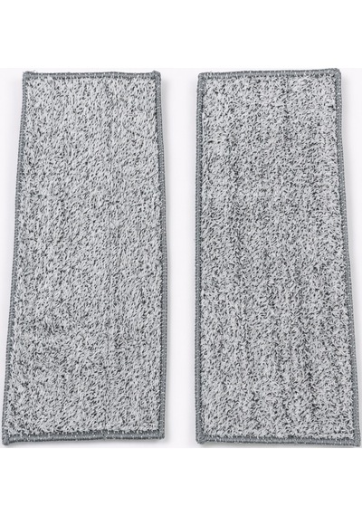 Maxi Tablet Mop Uyumlu Mikrofiber Yedek Bez 2 Adet Yıkanabilir Mop Yedek Bez