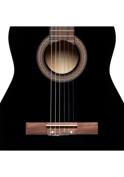 Stagg Scl50-blk 4/4 Tam Boy Klasik Gitar