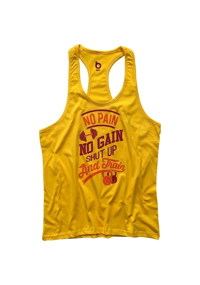 Bluu Fitness Gym Tank Top Sporcu Atleti Shutup