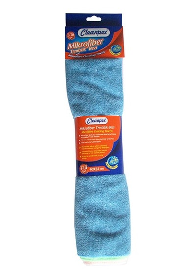 Cleanpex Mikrofiber Temizlik Bezi 3'lü 30 X 40 Cm Diğer
