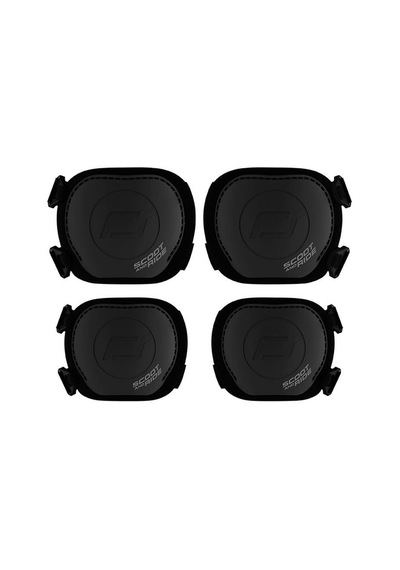 Scoot And Ride S-m Dizlik Ve Dirseklik Scooter Koruyucu Set Black&ash 230926-00174 Siyah - Gümüş