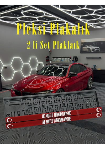 Ne Mutlu Türküm Yazılı Pleksi Plakalık