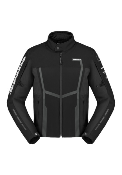Spidi Spıdı Motojoy Tekstil Ceket Siyah Beyaz
