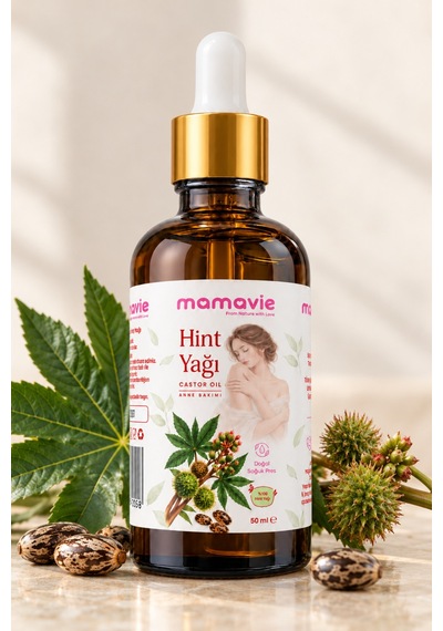 %100 Hint Yağı 50 Ml Doğal Soğuk Pres, Saç, Kaş, Kirpik, Cilt Ve Tırnak Bakım Yağı - 937409020