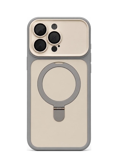 Nettech Apple İphone 16 Pro Uyumlu Nt-n117 Magsafe Arka Koruma Kılıf - Beyaz