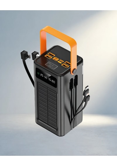 Taşınabilir Yüksek Kapasiteli Solar Powerbank 80.000 Mah