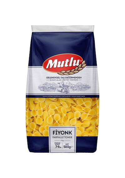 Makarna Fiyonk 500 G X 4 Lü Paket Taze Ve Lezzetli Makarna