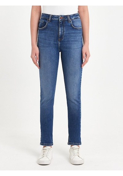 Ltb Ronna X Slim Jean Pantolon 010095164015885 55358 Orta Mavi