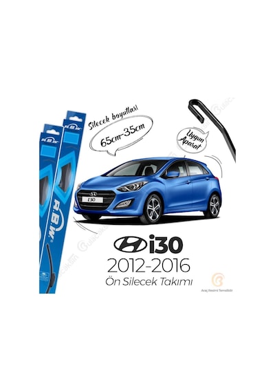 Hyundai i30 Muz Silecek Takımı (2012-2016) RBW