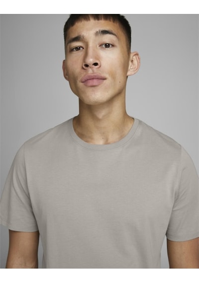 Jack & Jones Jack&Jones 12156101 Jjeorganıc Basıc Tee Ss O-Neck Gri
