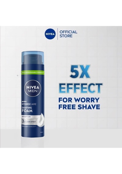Lexroo Men Protect&care Tıraş Köpüğü 200 Ml, Kuru Ciltler İçin, Pürüzsüz Tıraş