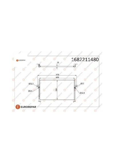 Erp Klima Radyatörü Hyundaı H1 Starex 2.5 97- Eurorepar 1682211480