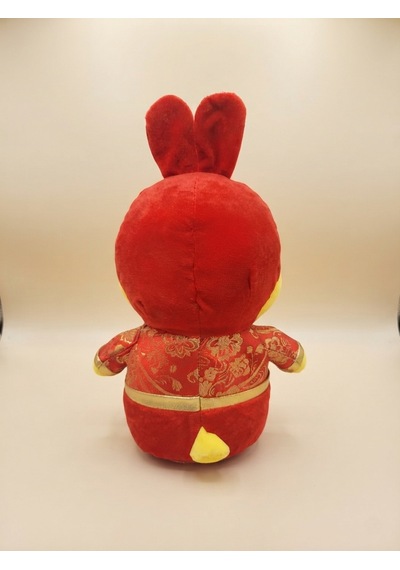 Peluş Tavşan Kırmızı-40 Cm