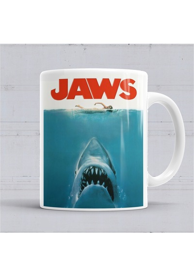 Jaws Horror Korku Film Movie Spielberg Crossover Kupa Bardak No35664 Karışık