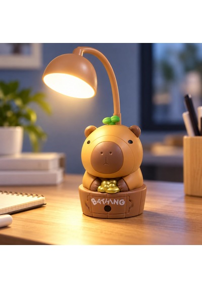 Kapibara Kalemtraşlı Şarjlı Led Masa Lambası, 2 Farklı Işık Modlu, 250 Mah Bataryalı, Esnek Boyunlu, Gizli Kalemtraşlı, Çocuk Odası Ve Masaüstü İçin Dekoratif Gece Lambası, Kml94 Kahverengi Kapibara Kalemtraşlı Şarjlı Led Masa Lambası, 2 Farklı Işık Modlu, 250 Mah Bataryalı, Esnek Boyunlu, Gizli Kalemtraşlı, Çocuk Odası Ve Masaüstü İçin Dekoratif Gece Lambası, Kml94 Kahverengi