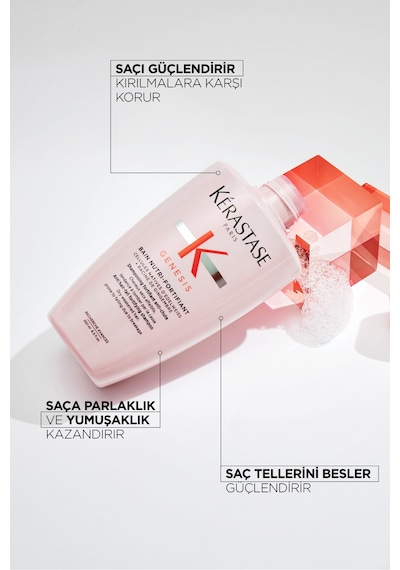 Genesis Bain Nutri-fortifiant 250 Ml Tüm Saçlar