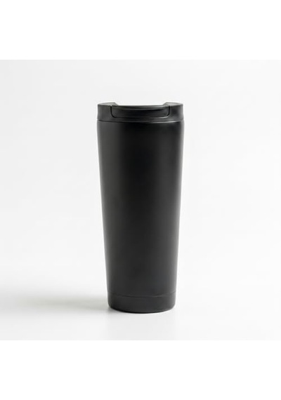 400 Ml Siyah Termos Kupa - Çift Katmanlı Paslanmaz Çelik Seyahat Bardağı Travel Mug - 4-6 Saat Sıcak/soğuk Tuta Diğer
