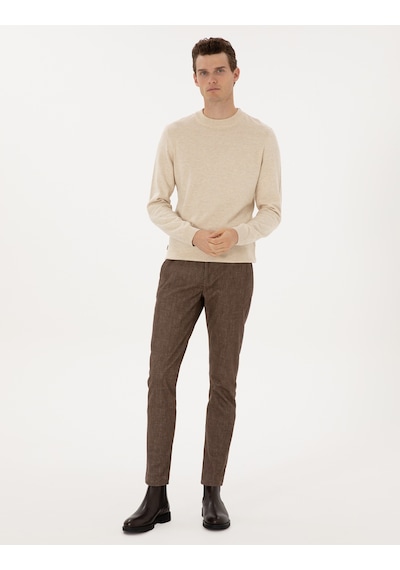 Pierre Cardin Erkek Vizon Pantolon Kanvas-chino 50309952-vr052 Vizon