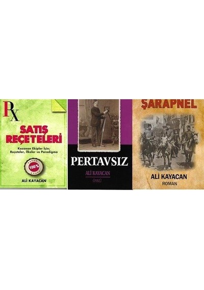 Satış Reçeteleri Novella Ve Öykü Seti -2 / Ali Kayacan
