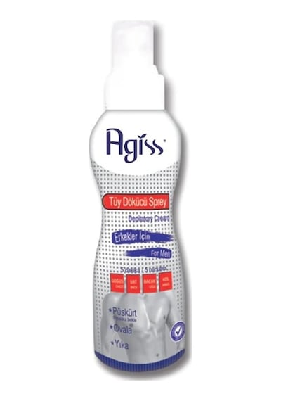 Agiss Erkekler İçin Tüy Dökücü Sprey 175 ML
