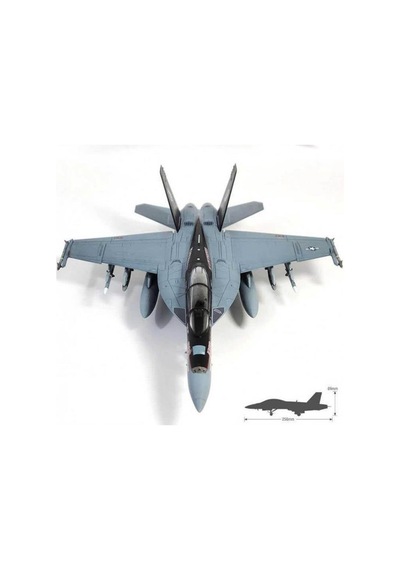 Academy 12577 1/72 Ölçek, Usn F/a-18f Vfa-154 Black Knights Savaş Uçağı, Plastik Model Kiti-55928