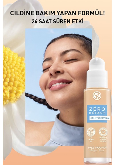 Yves Rocher Kusursuz Ten Fondöten-pembe 100-30 Ml-54337