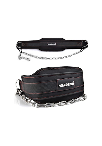 Halter İçin Daldırma Kemeri - 550 Lb Ağırlık Kapasitesi Çekme Kemeri 42''zincir, Neopren Bel Daldırma Kemeri Ağ