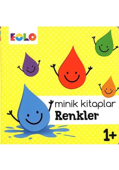 +1 Yaş Minik Kitaplar Serisi 4'Lü Kitap Seti Eolo Yayınları