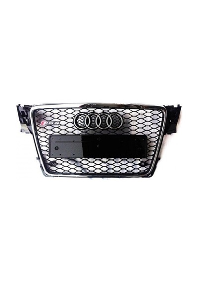 Audi A4 Rs4 Ön Panjur Izgara 2008 / 2011 Krom Siyah
