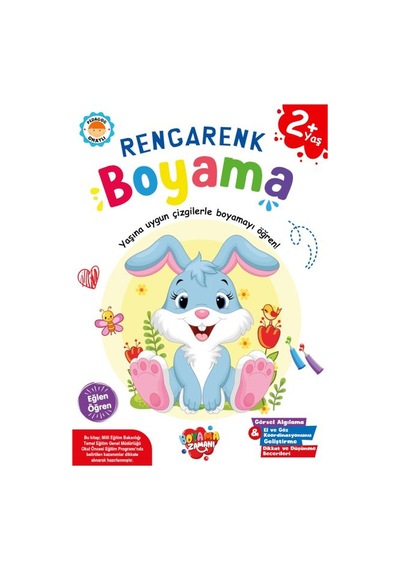 Rengarenk Boyama 2 Yaş - Kolektıf - Boyama Zamanı