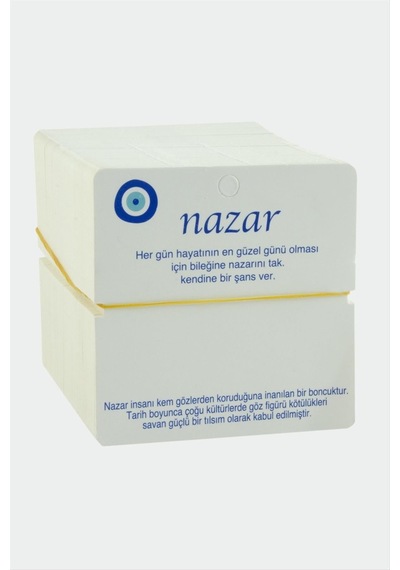 Nazar Bileklik Kartı 100 Adet