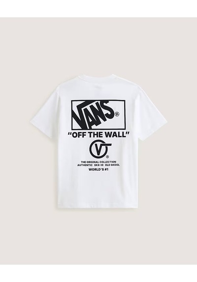 Vans Stacked Hi Ss Tee Erkek Beyaz T-shirt - Vn000pew